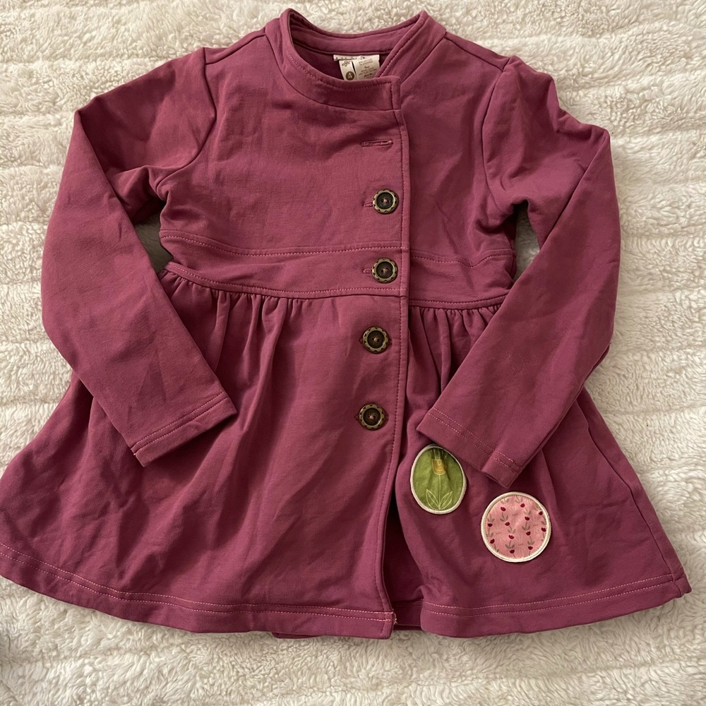 MATILDA JANE COAT PURPLE SIZE 4